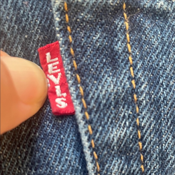 Levi's Men's 501 0114 PREMIUM BIG E ORIGINAL 29x30 Stonewash Non-Stretch - Picture 8 of 11